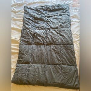 20lbs grey weighted blanket